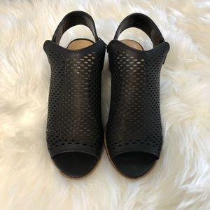 Soda Open Toe Booties